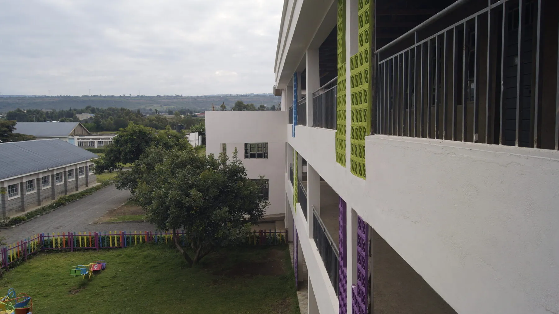 View across the Acacia Ridge campus and grounds